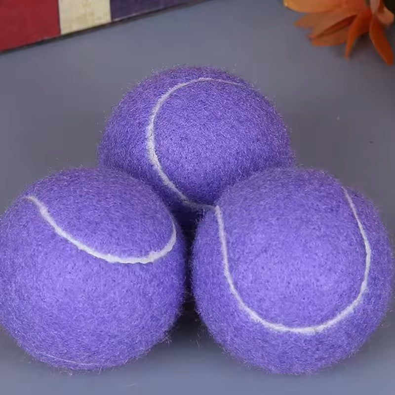 Durable Tennis Ball Chew Toys for Dogs – 12-Pack