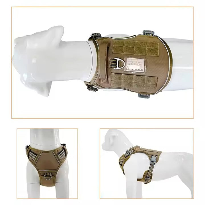 Tactical Dog Harness – Built for Control, Comfort & Adventure!