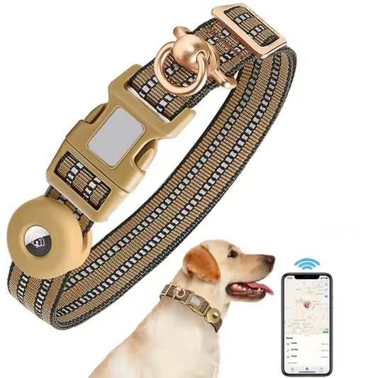 Soft Nylon AirTag Holder for Pet Collar