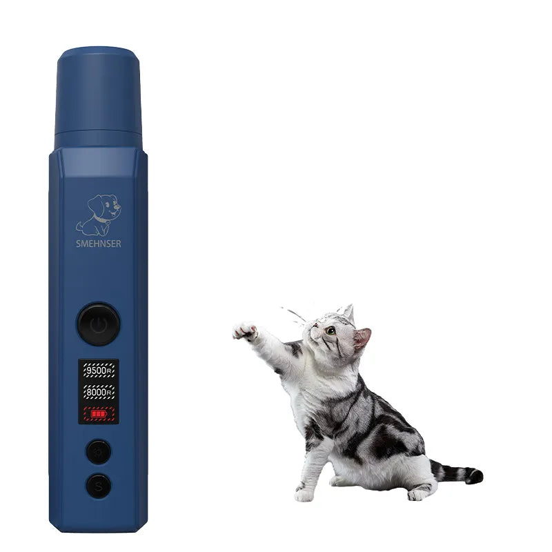 Electric USB Rechargeable Pet Nail Grinder – Professional & Portable