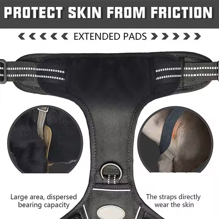 Tactical Dog Harness – Built for Control, Comfort & Adventure!